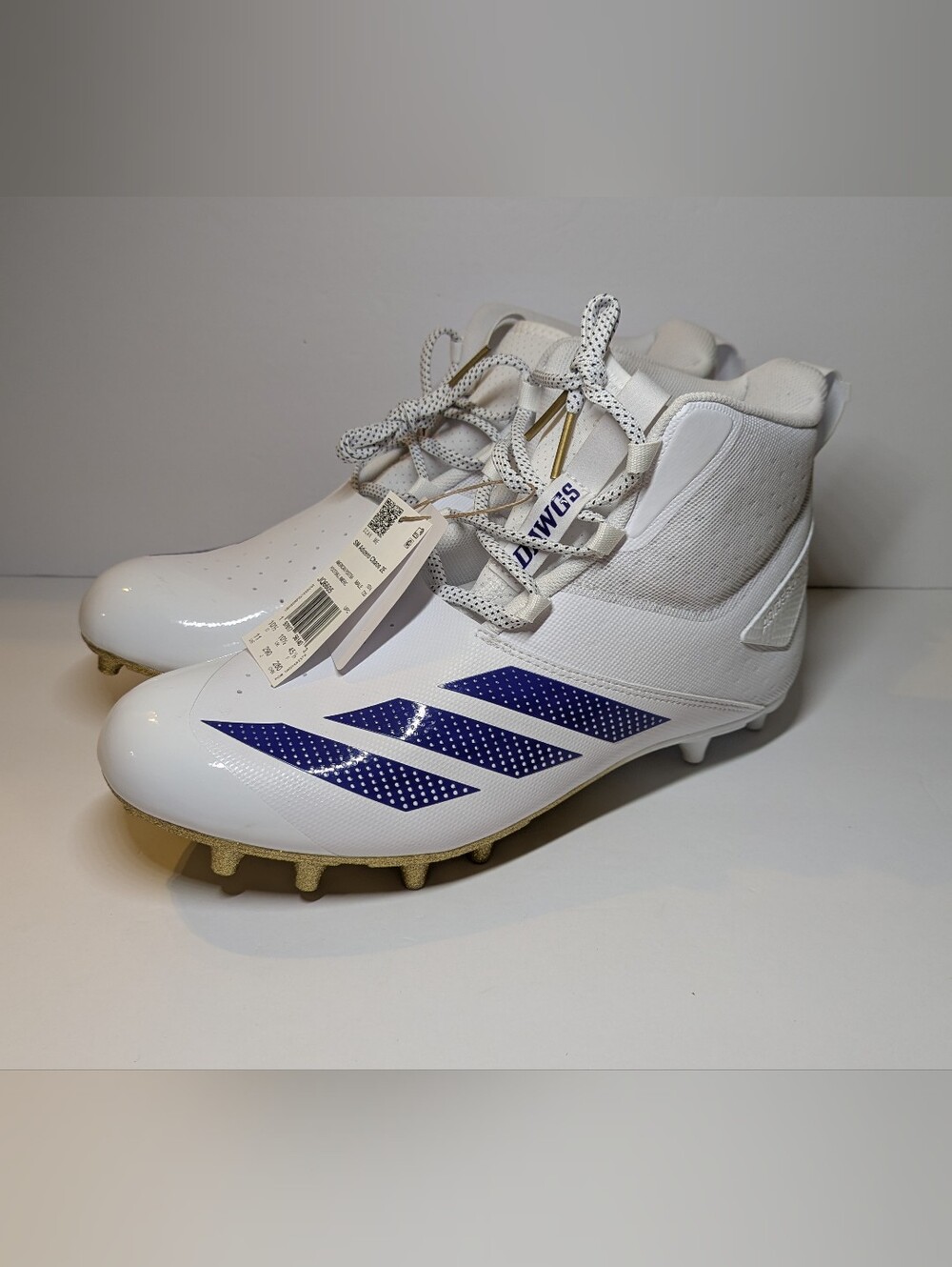 Adidas SM Adizero Chaos 2E Washington Huskies Football Cleat JQ6605 Mens Size 11